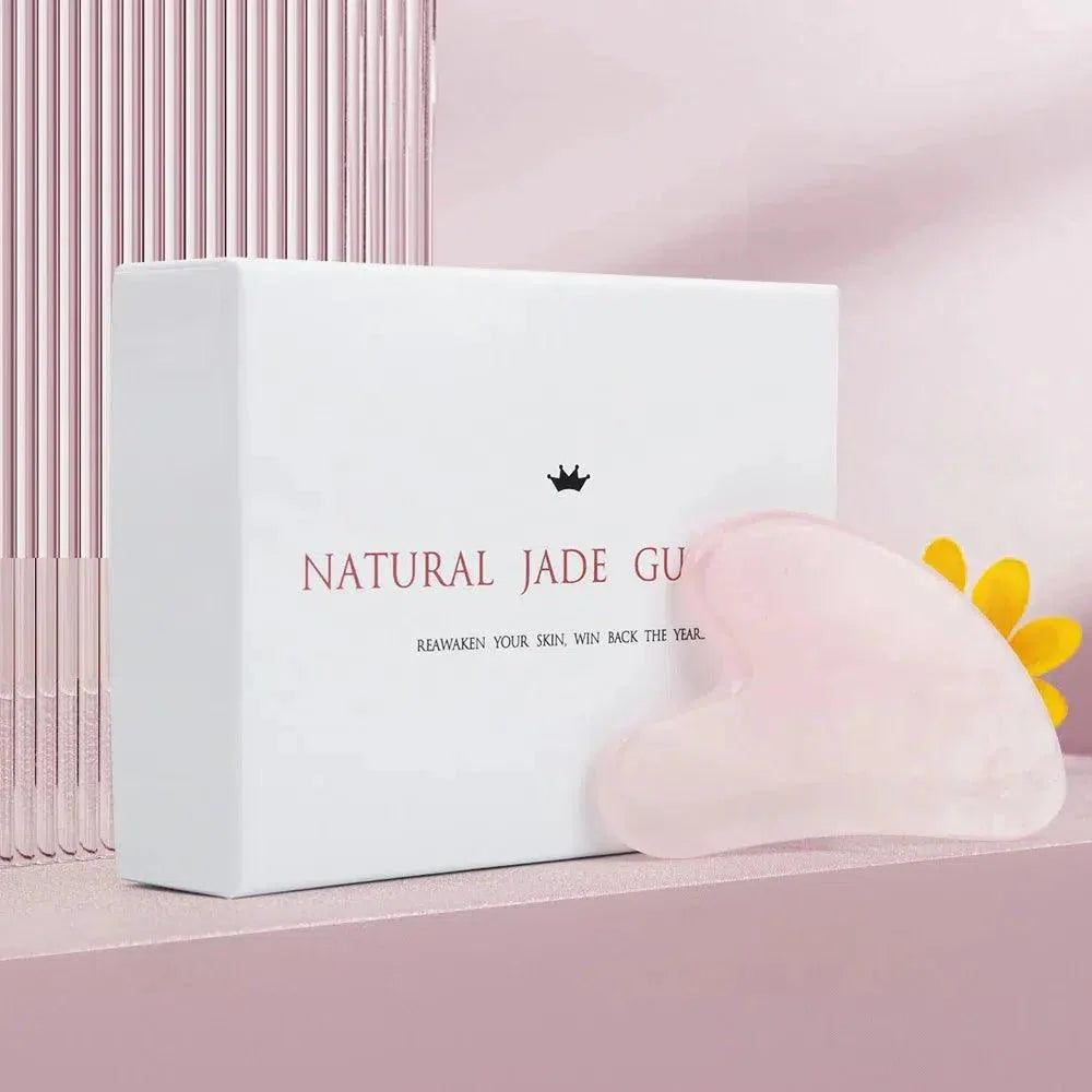 Pierre Gua Sha quartz rose